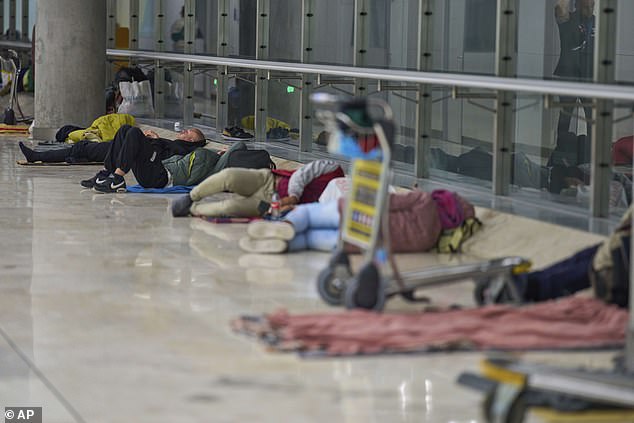 For months, a political blame game between officials at different levels of government has meant that the homeless encampments in the airport have largely gone unaddressed