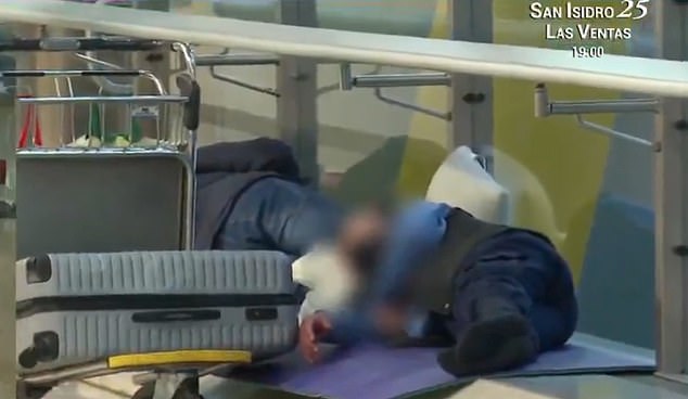 Spanish media reported earlier this month that some of the occupants have been found carrying knives, machetes and other homemade weapons