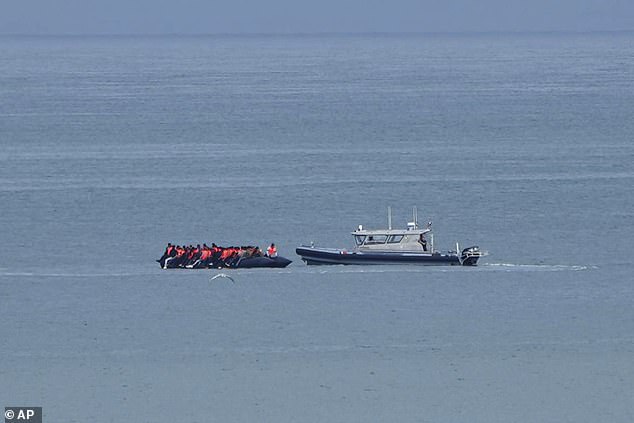 He is under mounting pressure after the total number of arrivals by small boats in 2025 hit 13,573, 37 per cent higher than at the same point last year.
