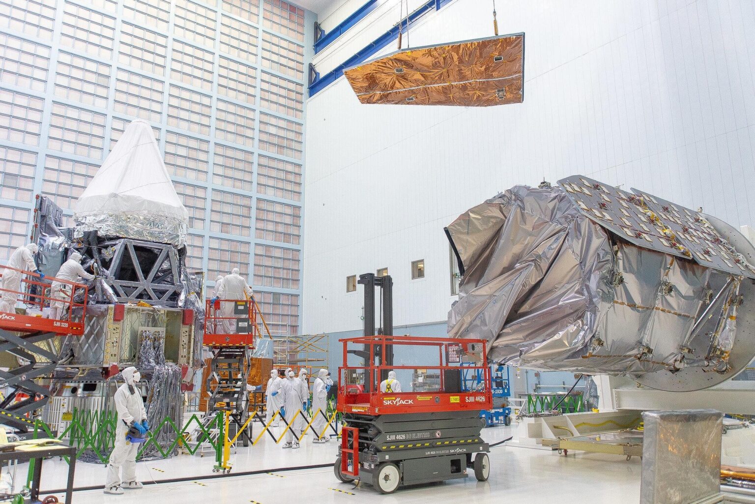 Key portion of Nancy Grace Roman Space Telescope clears thermal vacuum test