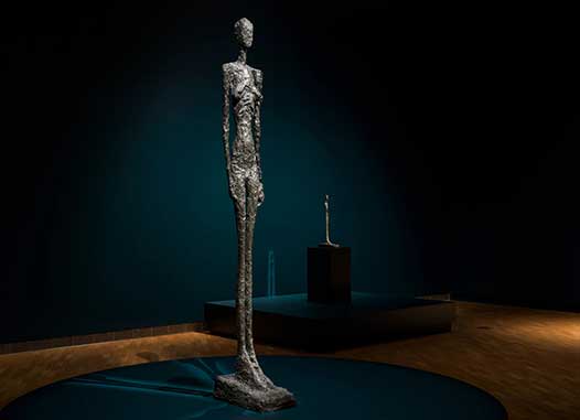 Alberto Giacometti Tall nude standing III