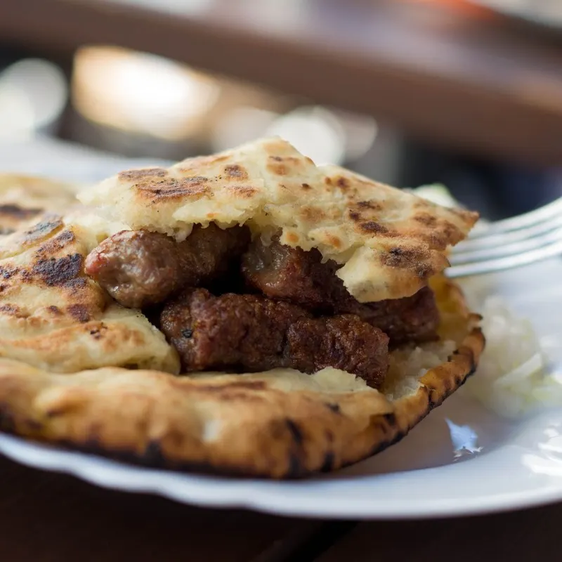 Cevapi, A Kebab Style Balkan Dish Typically Served In Balkan Countries, South Eastern Europe