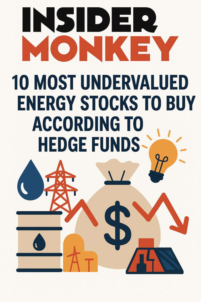 10 Most Undervalued Energy Stocks to Buy According to Hedge Funds