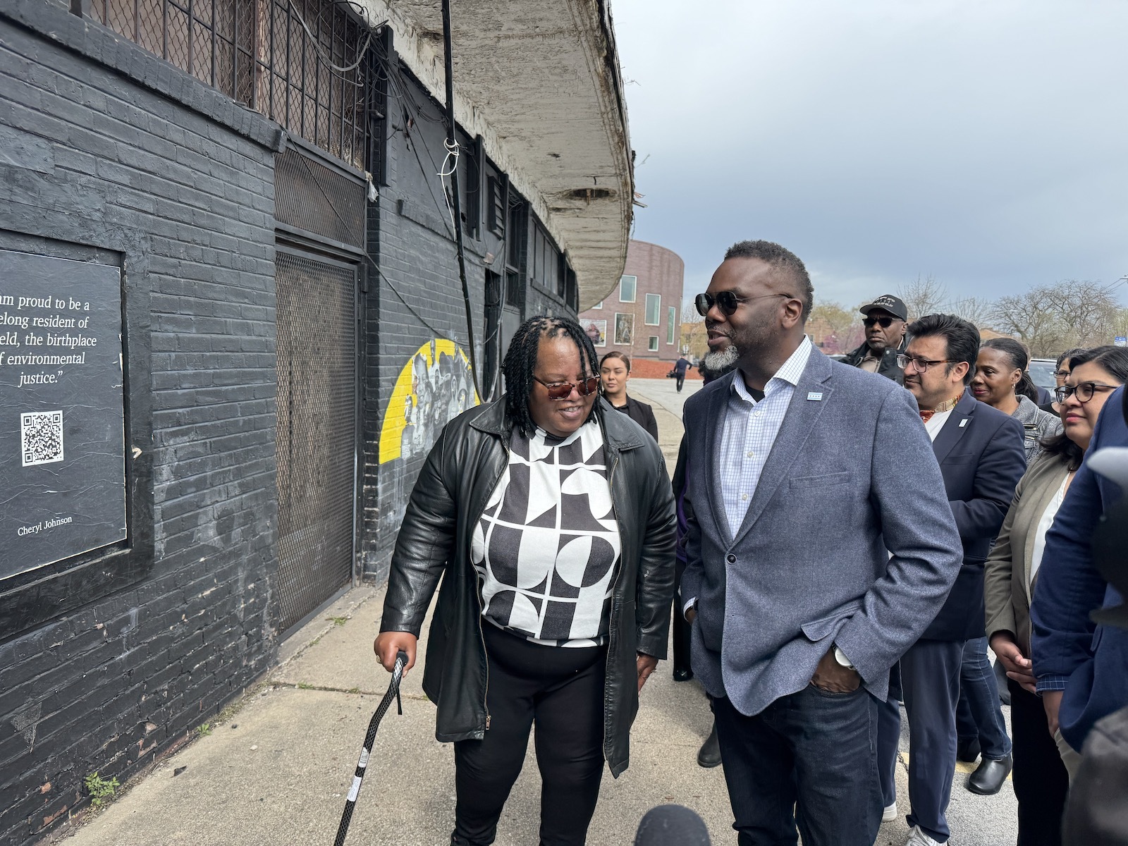 Chicago activist walks Chicago Mayor Brandon Johnson around her neighborhood on Chicago's Far South Side.