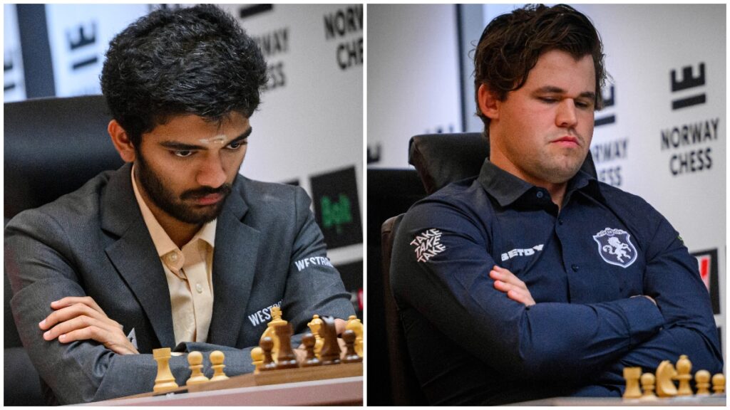 Birthday boy Gukesh beats Caruana in Armageddon game; Carlsen defeats Arjun to regain lead – Firstpost