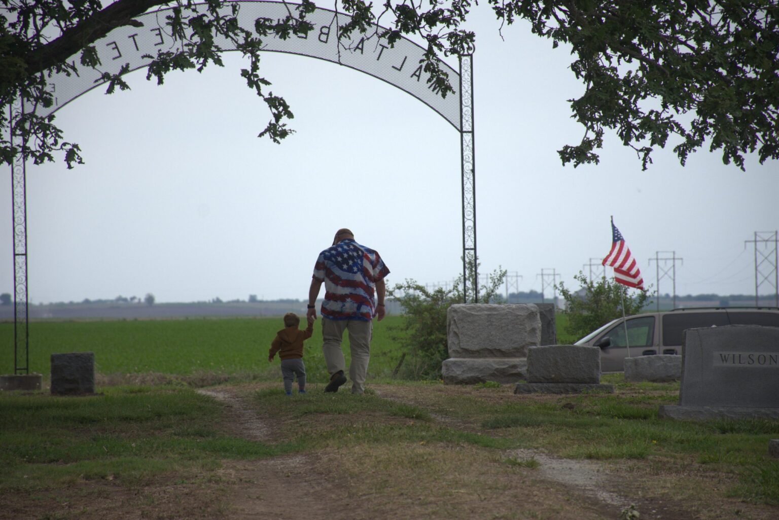 Memorial Day at Malta Bend Cemetery