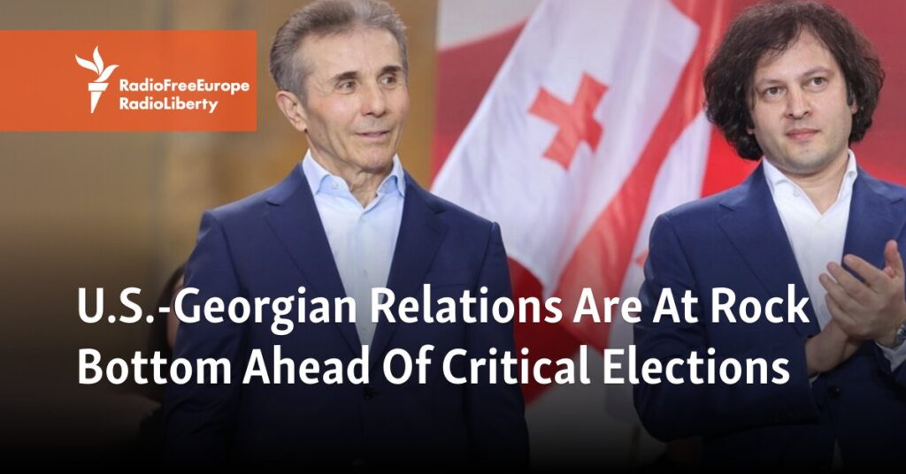 The U.S. And Georgia Used To Be Close Friends. But Ahead Of Critical Elections, They're Hardly Speaking.