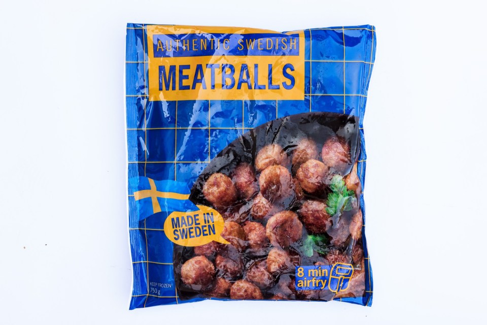 The best Iceland dupes with Lynsey Hope, photographed by Oliver Dixon for Sun Features - 09 May 2025.Photo shows Swedish Meatballs