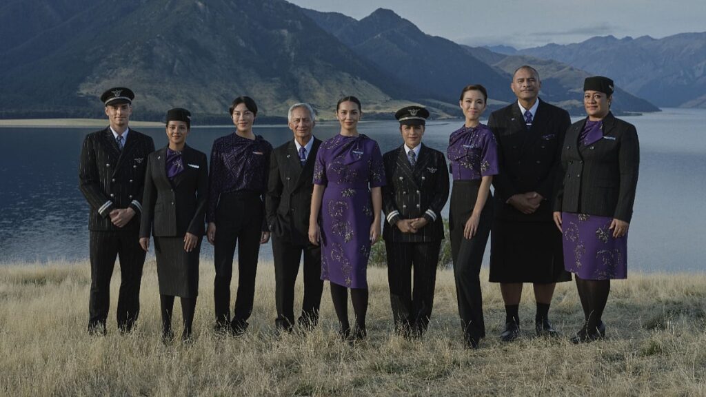 Air New Zealand Unveils New Crew Uniform By Emilia Wickstead And First Fully-Retrofitted 787-9...