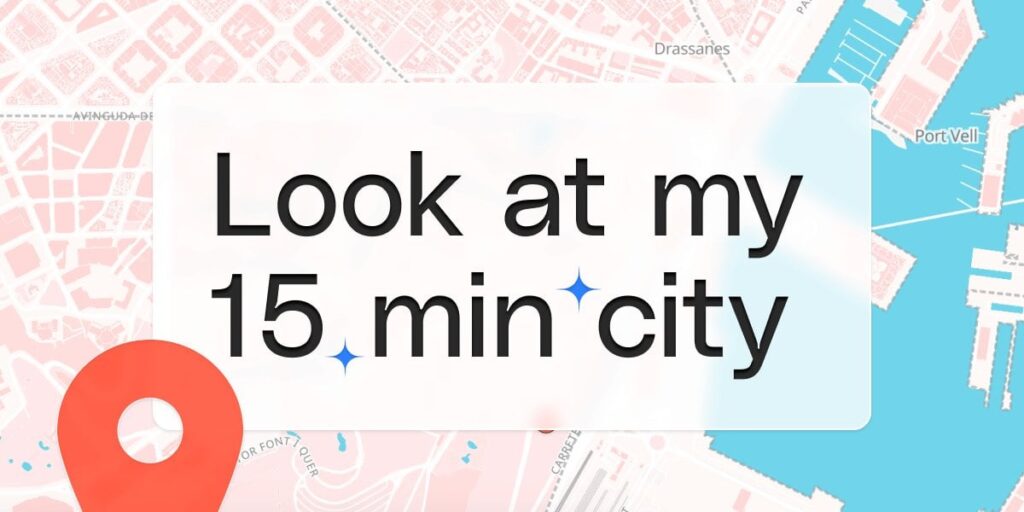 [OC] Analyze any city with AI using the 15-Minute City Model