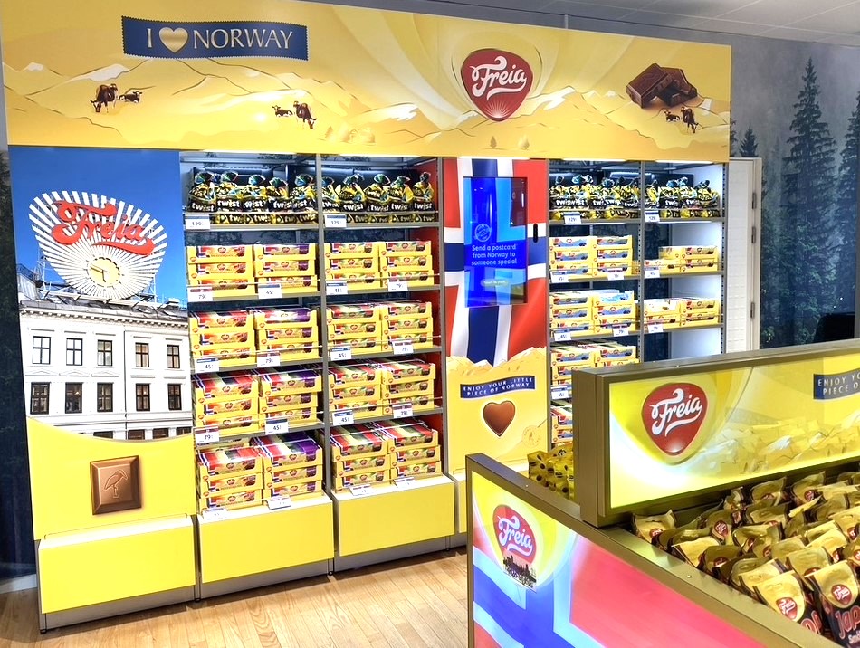 Mondelez WTR and Travel Retail Norway bring Freia’s local flavour to life in Oslo : Moodie Davitt Report