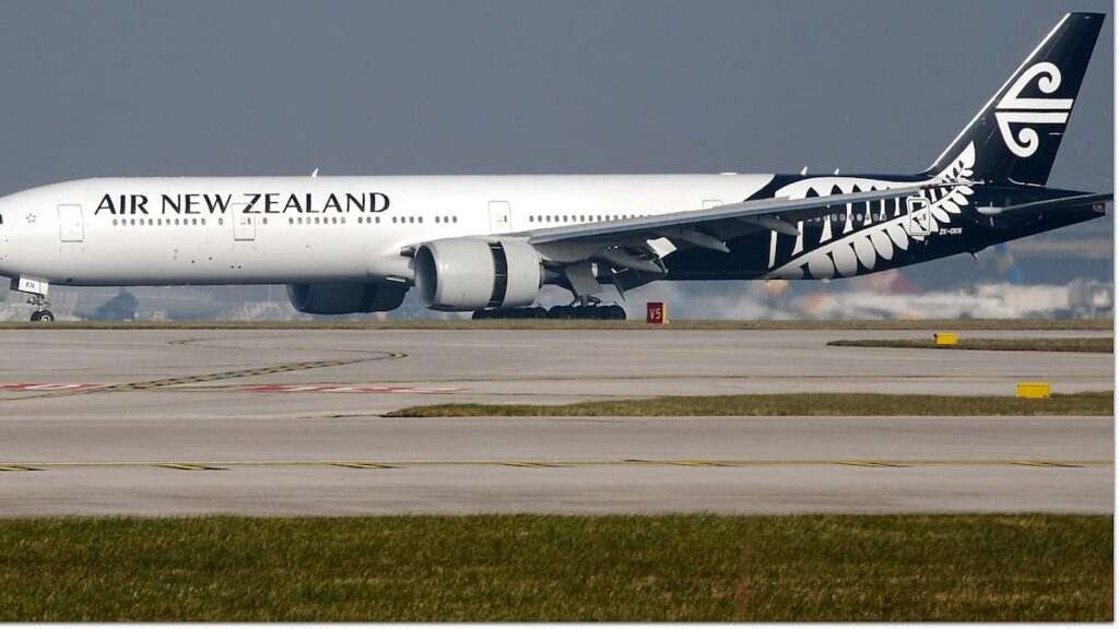 Air NZ Boeing 777’s fuselage punctured after hitting airbridge, plane to make low-level return to NZ