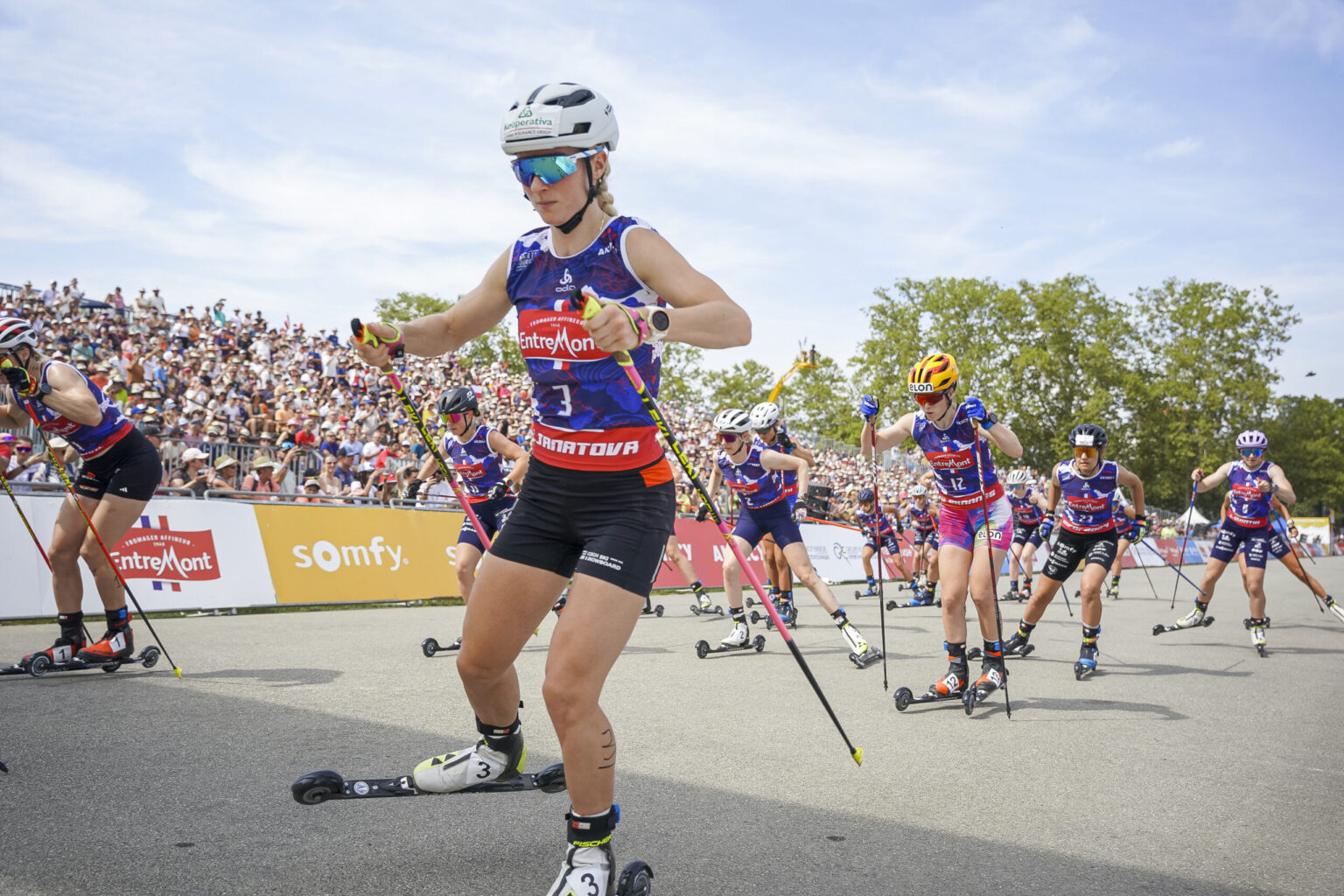 Kateřina Janatová on roller skis, training in Norway, and staying safe