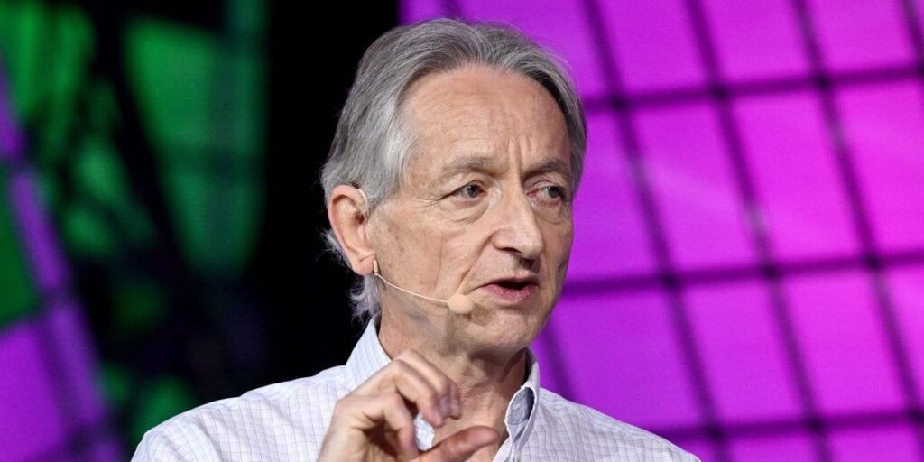 'Godfather of AI' says he's 'glad' to be 77 because AI probably won't take over the world in his lifetime | Hinton compared AI to raising a tiger cub that could turn deadly.