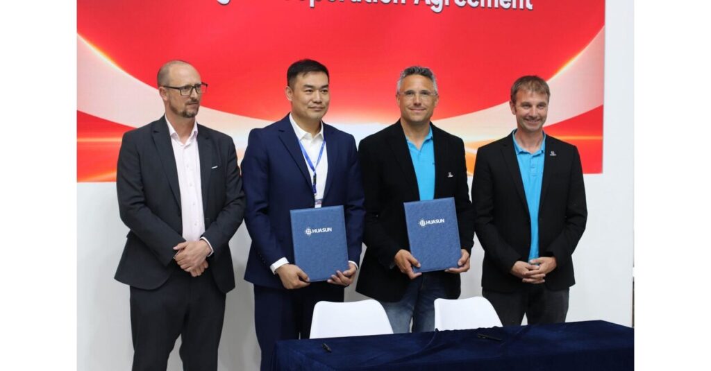 Huasun Energy and Next2Sun Enter Exclusive Partnership for Vertical Bifacial PV in Europe