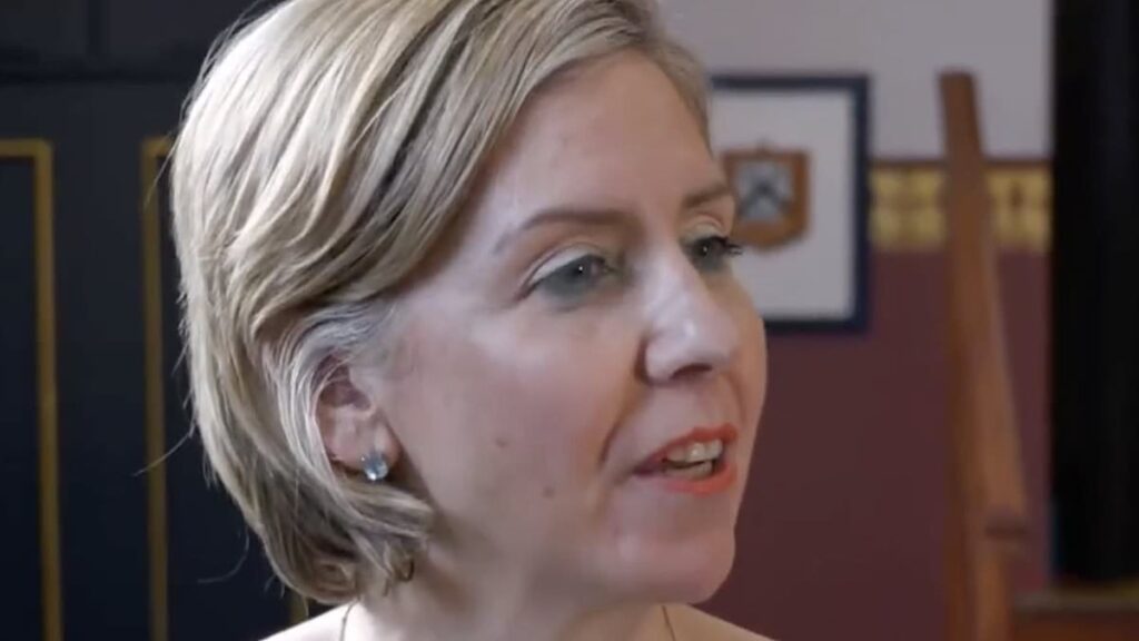New Reform mayor Andrea Jenkyns storms out of Sky interview after she made a jibe at her rival's South African accent and said it shows she is 'not even from the country'