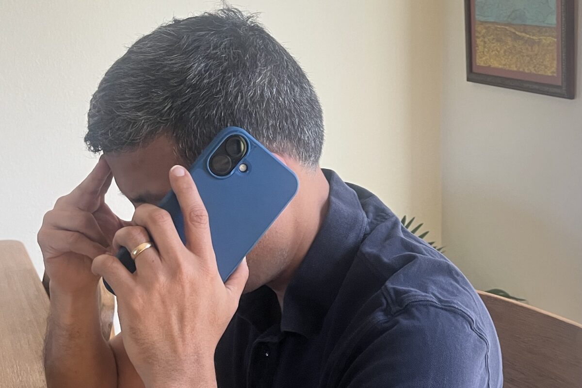 A resident of San Mateo County calling the mental health crisis hotline. "Services provided by the mobile crisis team are available to anyone, any time of the day, and anywhere in our county. It fills a much-needed service gap," said Shirley Chu, a crisis and outreach manager at the Behavioral Health and Recovery Services (BHRS).