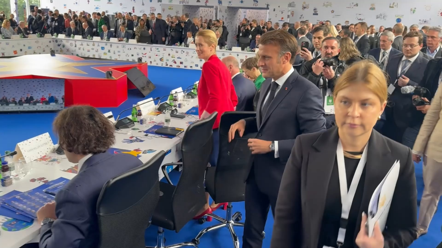 Macron and Kobakhidze