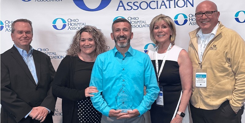 Avita Health System's Cline receives Ohio's Health Care Worker of the Year Award