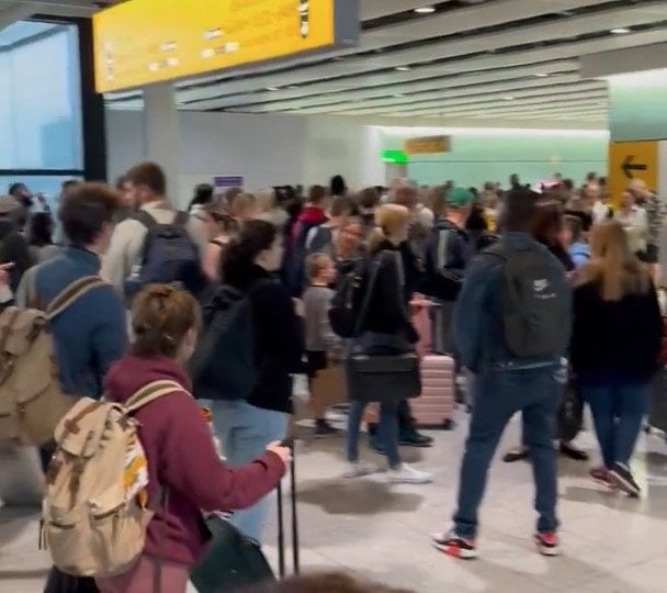 Terminal 3 at London Heathrow is being evacuated