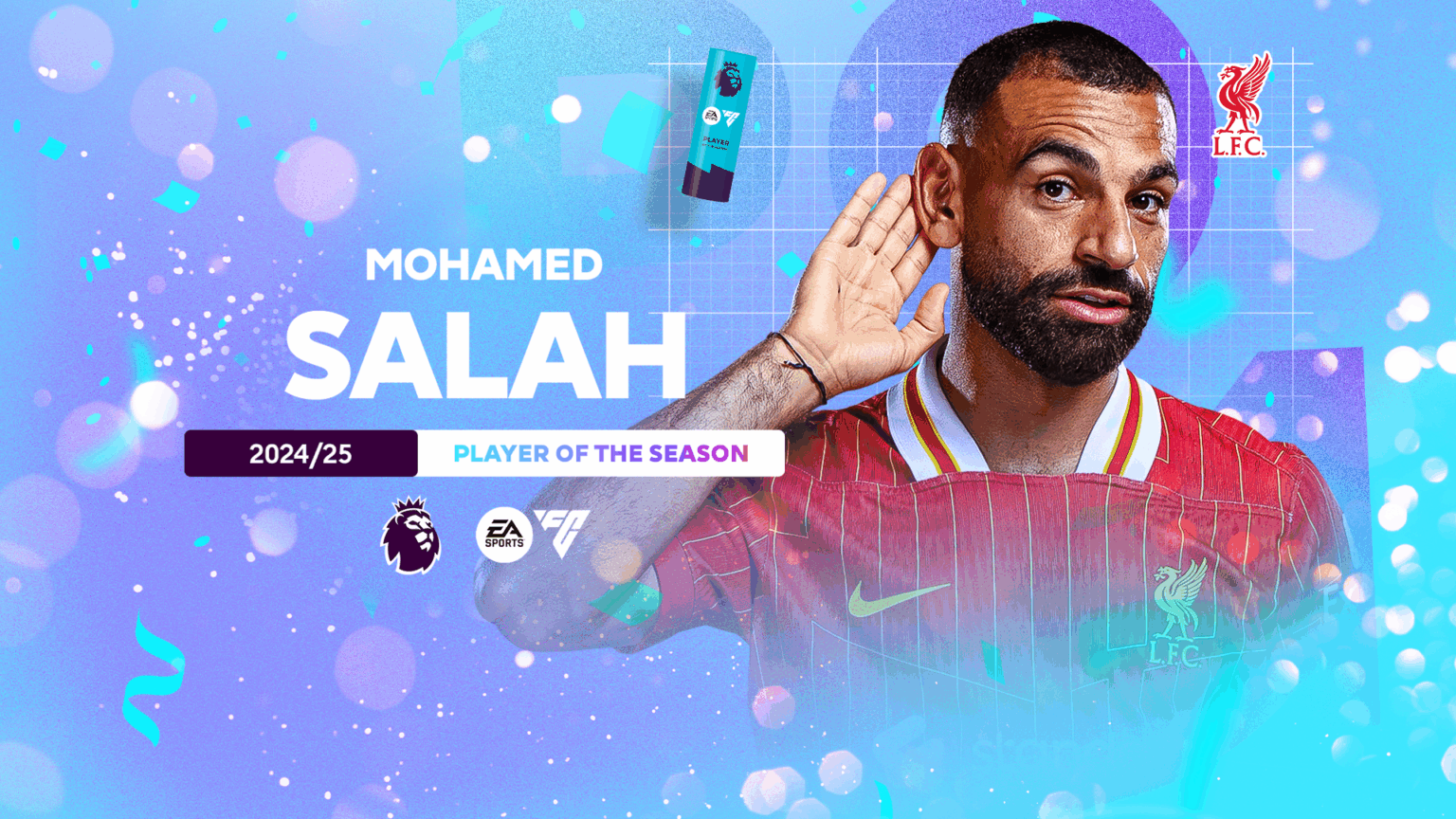 Salah wins 2024/25 EA SPORTS Player of the Season award