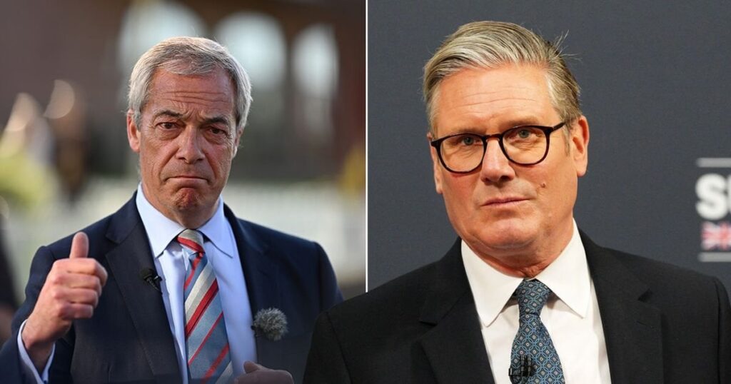 Keir Starmer launches blistering attack on Nigel Farage - 'not a patriotic bone in his body'