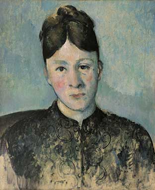 Paul Cezanne Portrait of Madame Cezanne