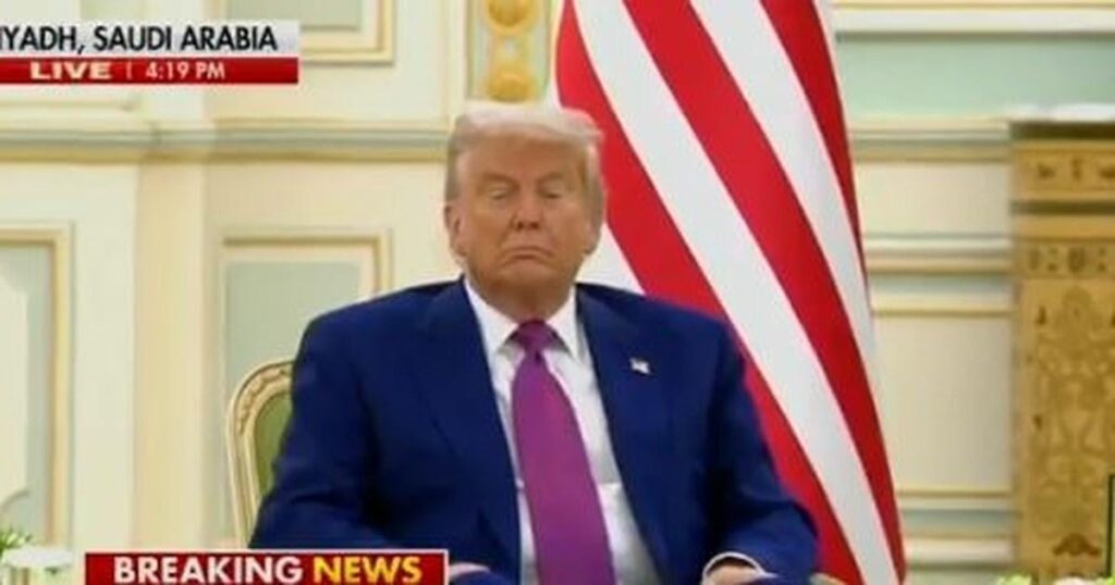 Sleepy Donald: Trump did … Biden- fell asleep in armchair during his visit to Saudi Arabia Sleepy Donald: Trump did ... Biden- fell asleep in armchair during his visit to Saudi Arabia