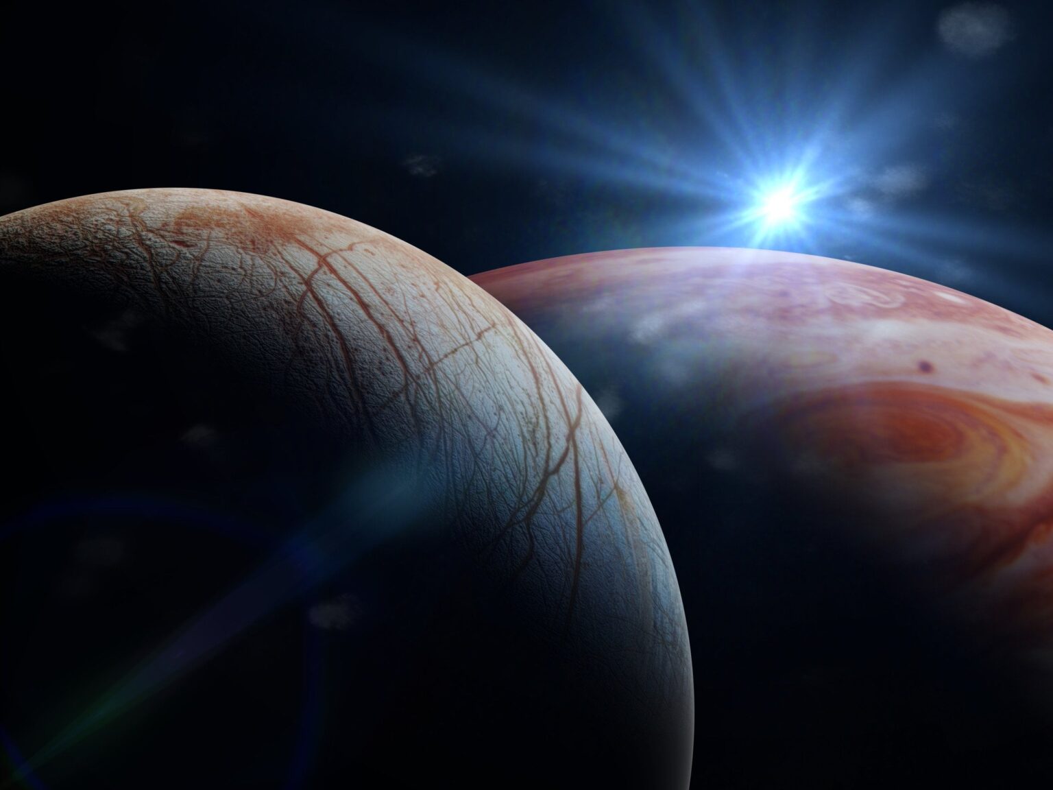 Mysterious surface changes on Jupiter's moon point to something deep below