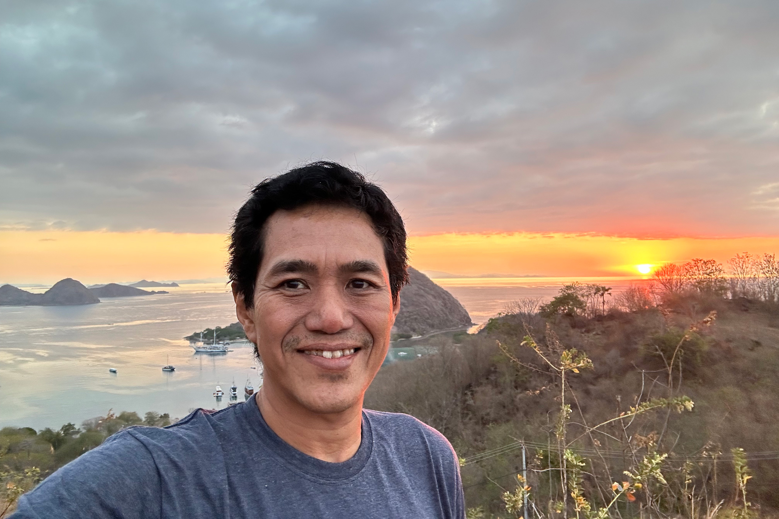 Ridzki in Labuan Bajo