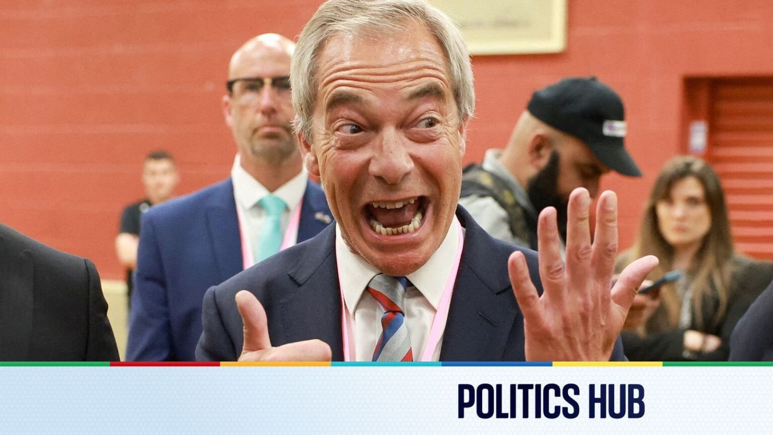 Politics latest: Farage tells new Reform council's climate and diversity staff to find new jobs