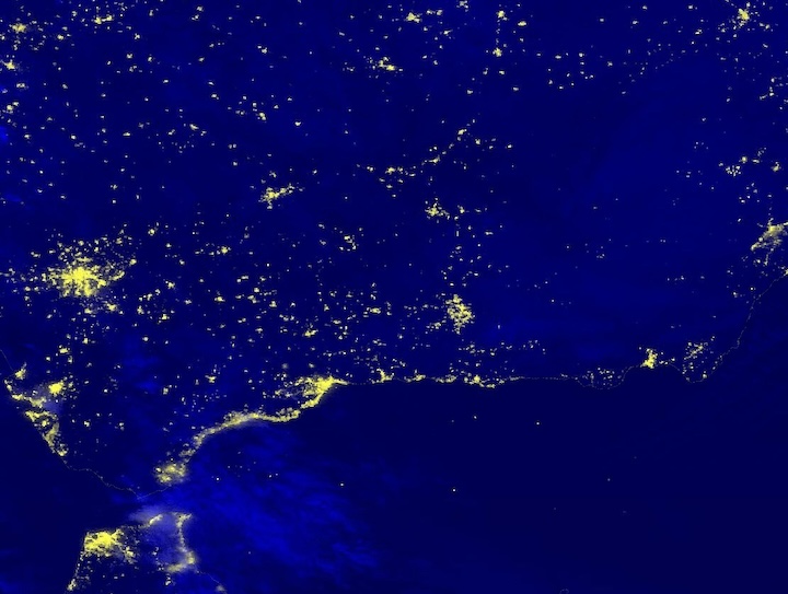 Power Outage in Spain | NASA Earthdata