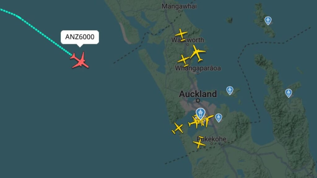 Damaged Air NZ Boeing 777 with hole in fuselage lands in NZ after low-altitude flight