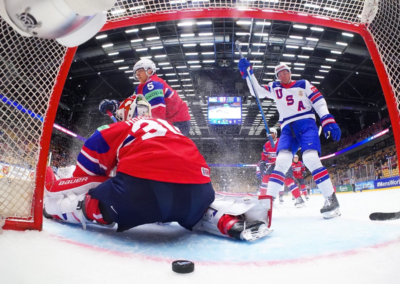 Thompson scores hat-trick in OT thriller against Norway