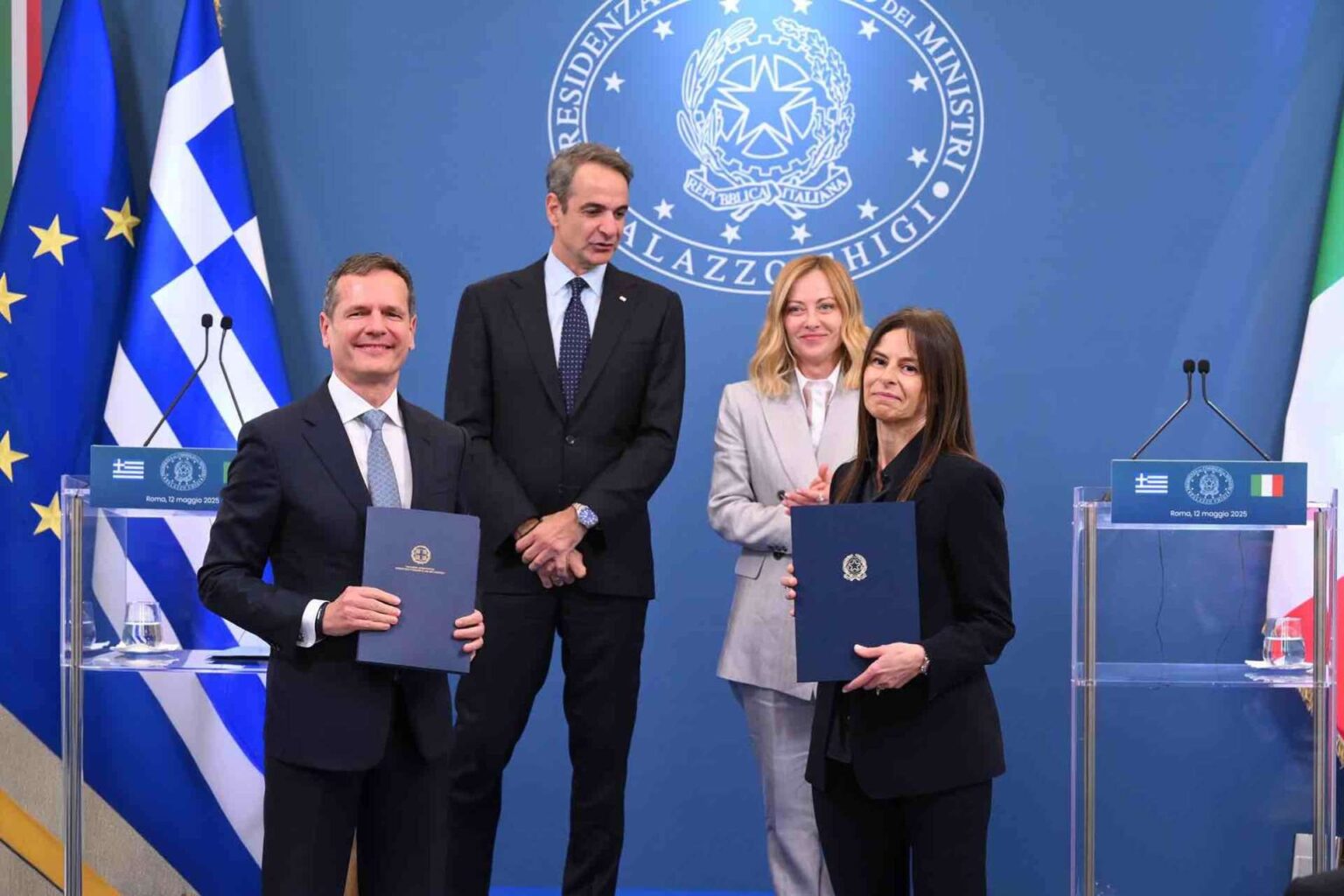 Italy and Greece sign MoU for new submarine power link Emese Fabian
