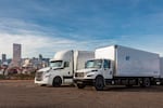 Daimler's eCascadia and the eM2 are two of the first electric semi-trucks to hit the highways.