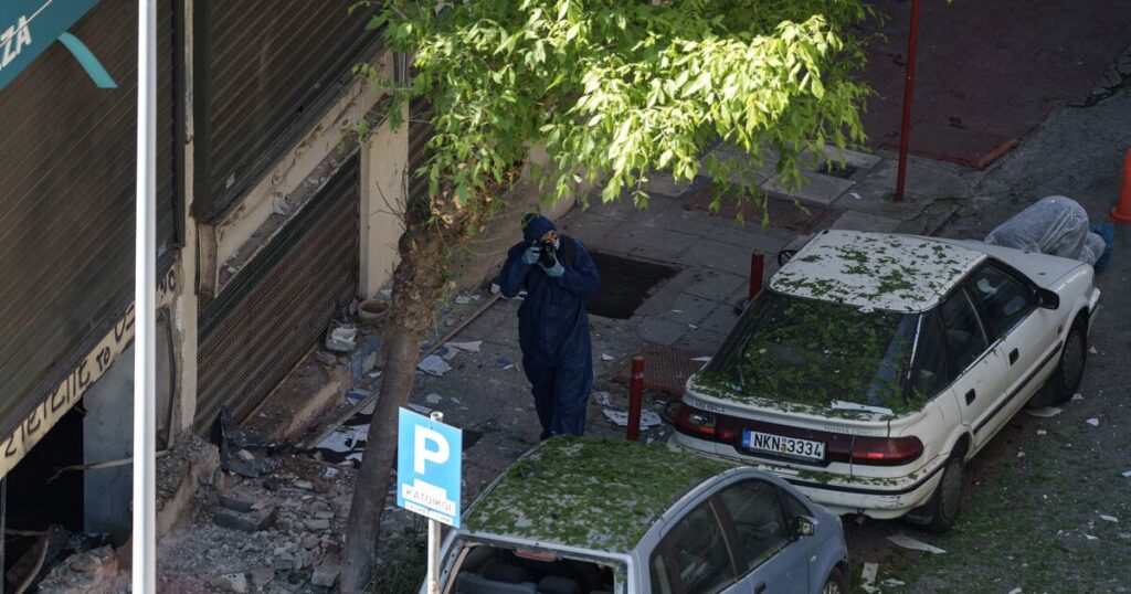 Woman killed in Greece as bomb she was carrying explodes – The Irish Times Woman killed in Greece as bomb she was carrying explodes – The Irish Times