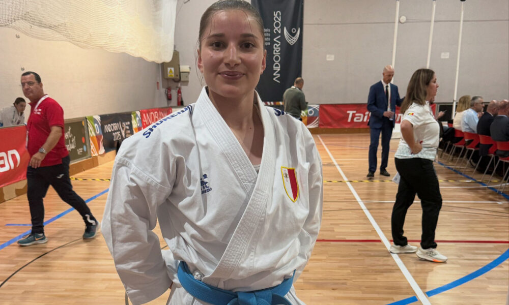 Karate’s Jessica Vella wins Team Malta’s first gold medal at 2025 GSSE