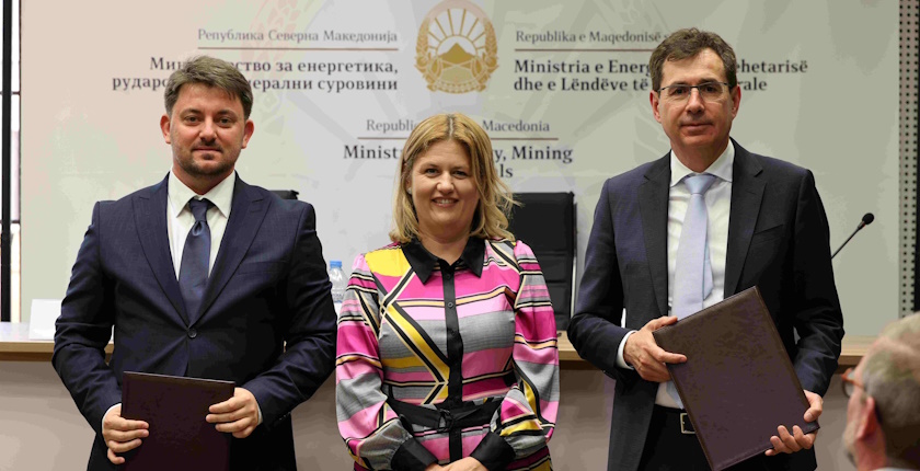 Works beginning on North Macedonian side of gas interconnector with Greece Works beginning on North Macedonian side of gas interconnector with Greece