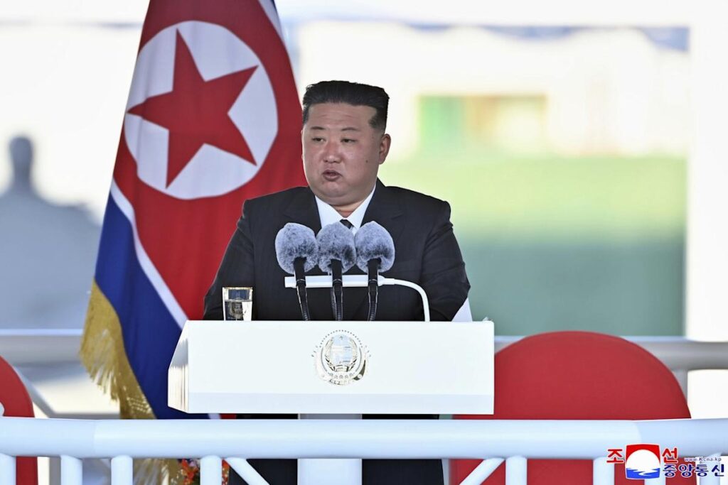 North Korea fails to launch 2nd destroyer after it suffered damage during ceremony