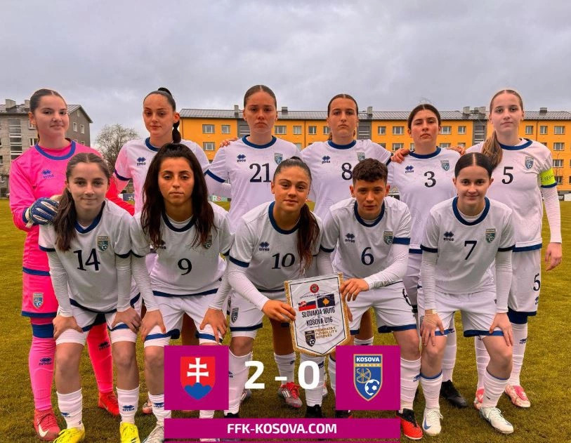 Kosovo U16 defeated by Slovakia
