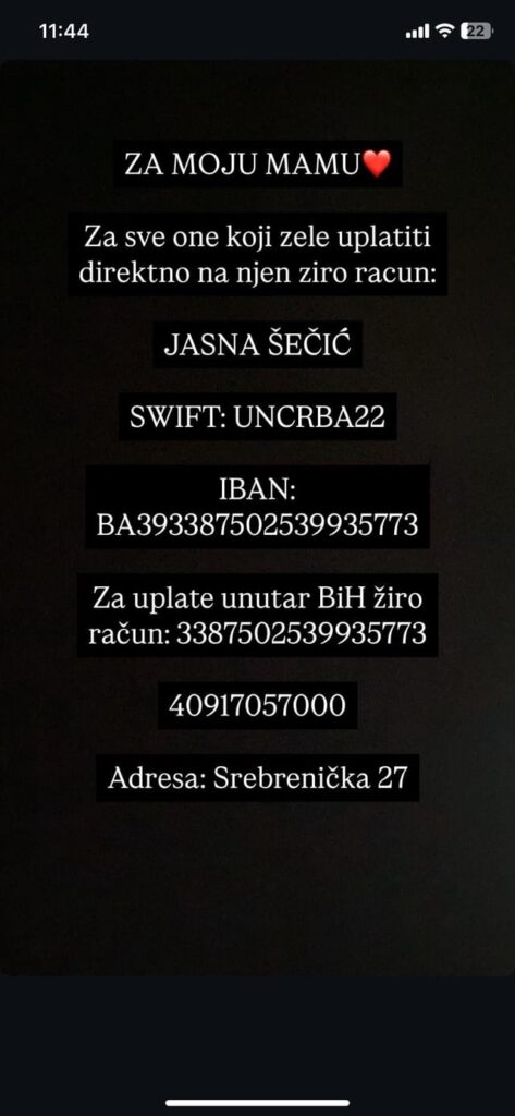 Appeal for help; My best friend's mom is needed financial assistance for the operational intervention in Turkey.