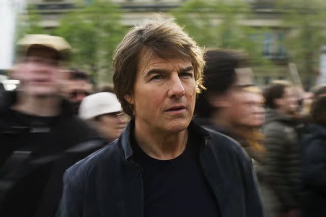 Paramount Pictures/ Youtube Tom Cruise in a 'Mission: Impossible — The Final Reckoning' scene