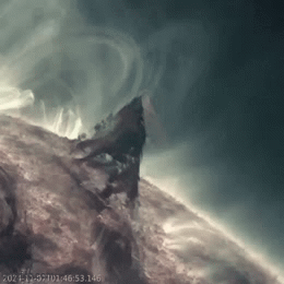 Footage of Plasma ejected from the Sun (11/2024) captured by the Solar Dynamics Observatory