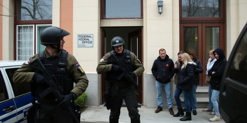 Escalating Tensions: Bosnian Serb Police Conduct Raid on Federal Office