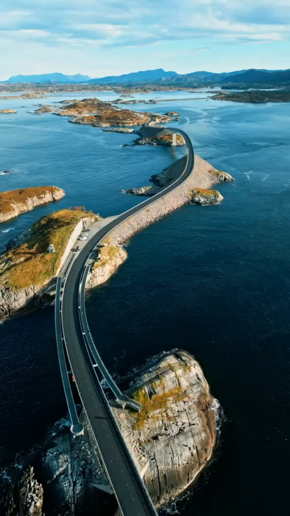 Atlantic Road, Norway - a true marvel of engineering and nature!