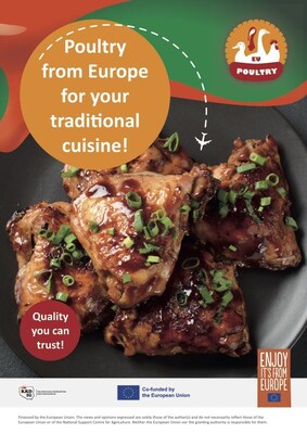 Poultry from Europe. Quality that makes it to Asian tables. New European Union campaign in the Philippines Poultry from Europe. Quality that makes it to Asian tables. New European Union campaign in the Philippines