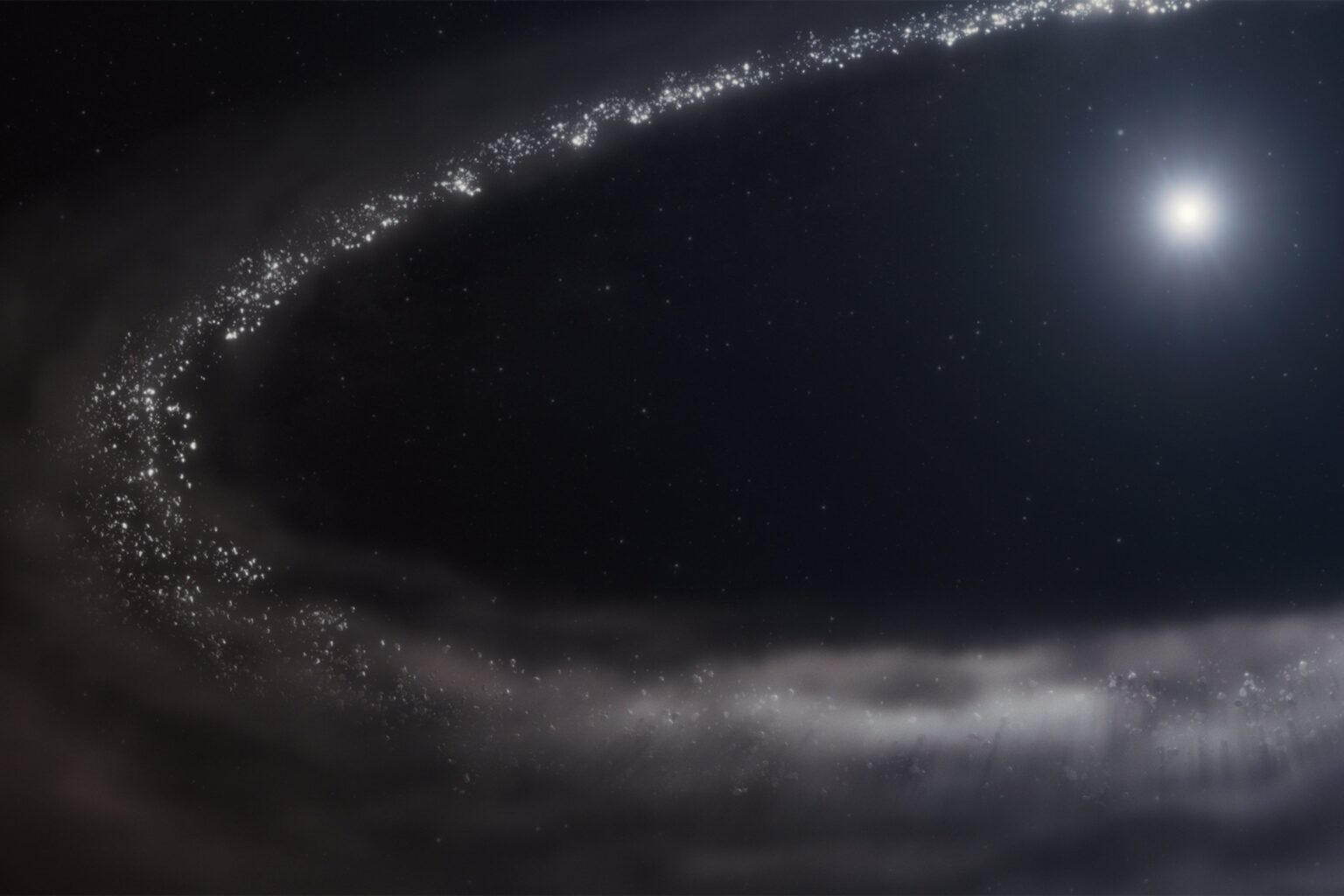 NASA Just Detected Ice in Another Star System for the First Time | The young star is surrounded by a disk containing "itsy-bitsy dirty snowballs," researchers revealed.
