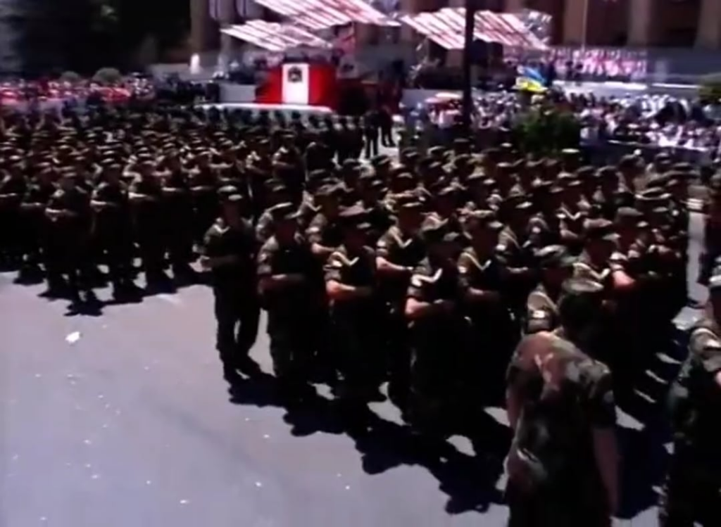Why do you think the grand parade is no longer held in the country on May 26?