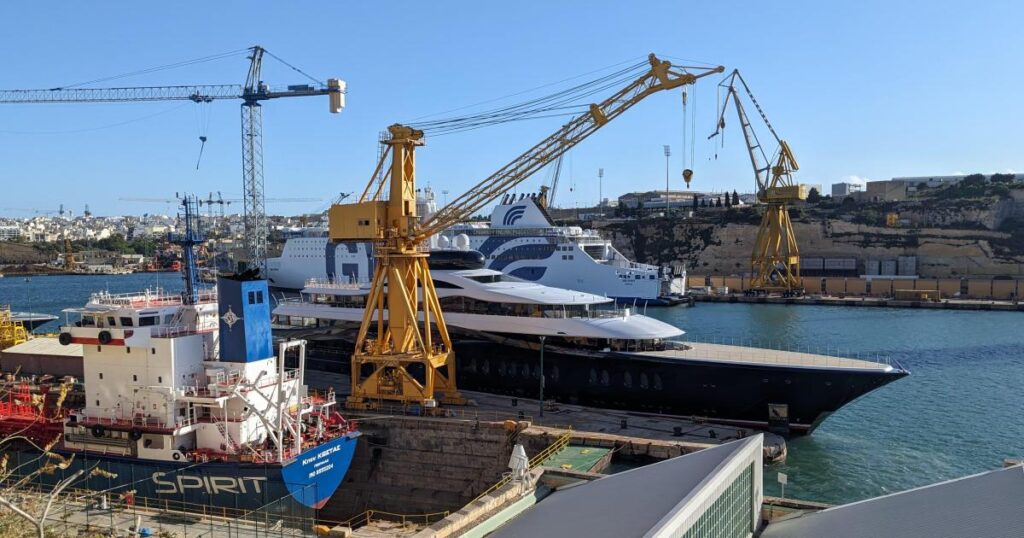 Mark Zuckerberg’s €270 million mega yacht docked at Cottonera Mark Zuckerberg’s €270 million mega yacht docked at Cottonera